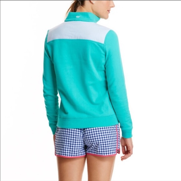 VINEYARD VINES teal sweatshirt - Picture 4 of 8